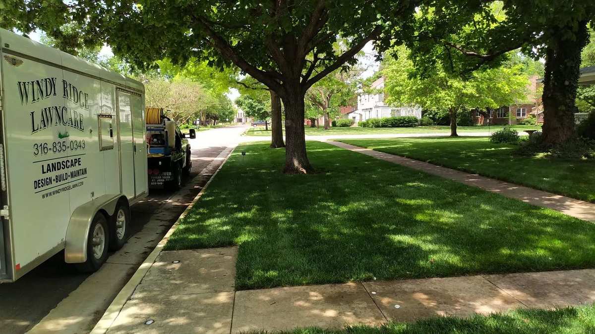 Windy Ridge truck on the job